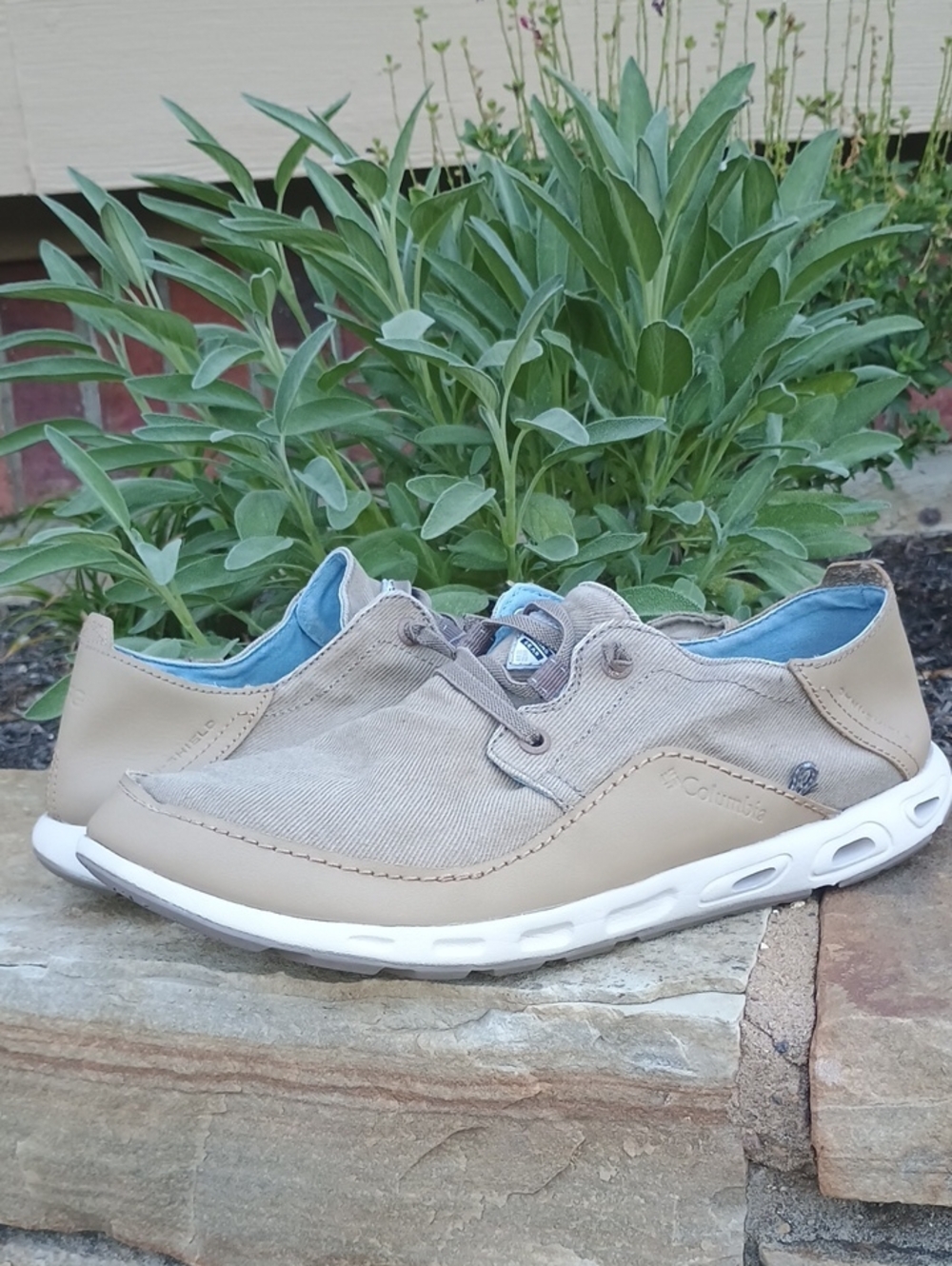 Columbia PFG Bahama Vent Relaxed Slip-On Fishing Boat Shoes Men's Size 10 EUC